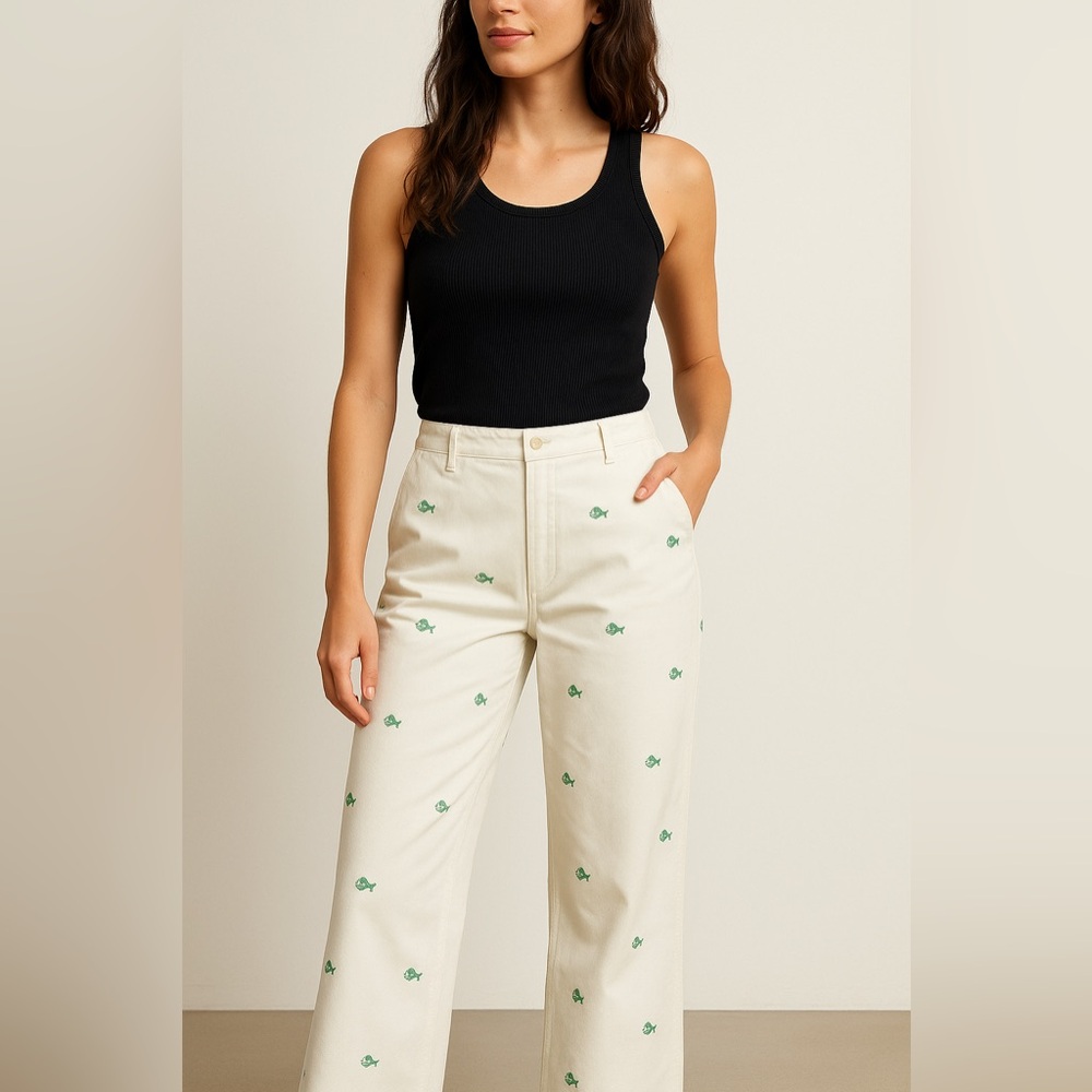 Kate Hill White Pants